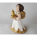 [45813536] Kerzenhalter Figur Skulptur Thun Bozener Bozner Engel Weiß gebraucht - sehr gut Bild 4