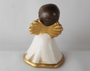 [45813537] Kerzenhalter Figur Skulptur Figuren ohne Kerze Thun Bozener Bozner Engel Gold/Weiß gebraucht - sehr gut Bild 3
