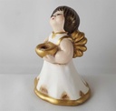 [45813537] Kerzenhalter Figur Skulptur Figuren ohne Kerze Thun Bozener Bozner Engel Gold/Weiß gebraucht - sehr gut Bild 4