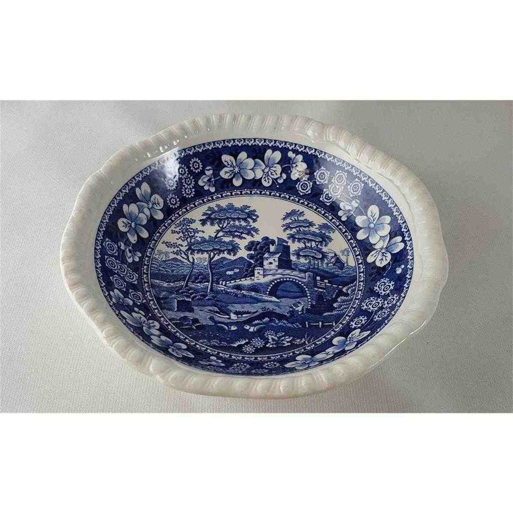 [45813551] Schale Salatschälchen 16 cm Spode Copeland Blau Tower gebraucht - gut Bild 4