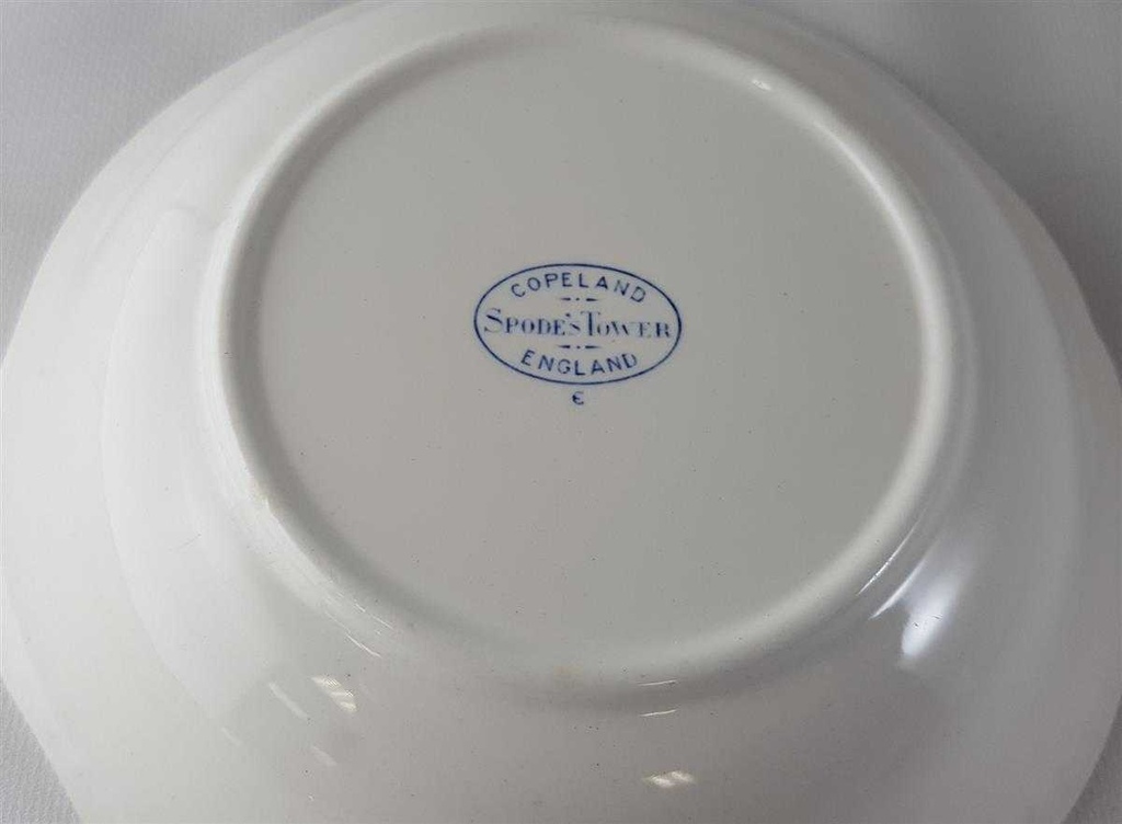 [45813551] Schale Salatschälchen 16 cm Spode Copeland Blau Tower gebraucht - gut Bild 5