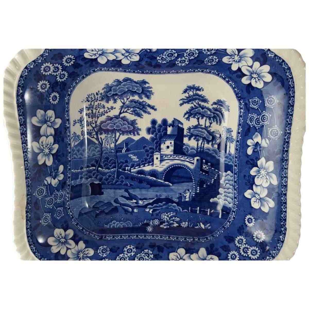 [45813552] Schüssel 20,1 cm Spode Copeland Blau Tower gebraucht - gut Bild 2