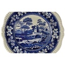 [45813554] Speiseteller Essteller 27 cm Spode Copeland Blau Tower gebraucht - gut Bild 2