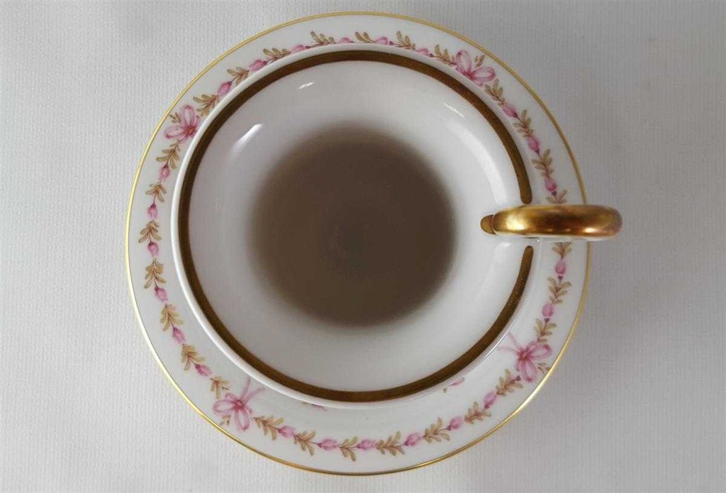 [45813555] Sammeltasse 2tlg AK Kaiser Porzellan Bordeaux gebraucht - sehr gut Bild 4