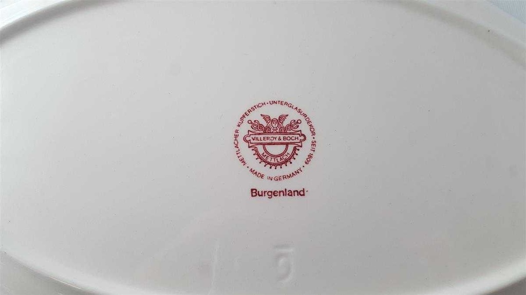 [45813562] Fleischplatte 33,5x22 cm Villeroy & Boch Burgenland Rot Bild 5