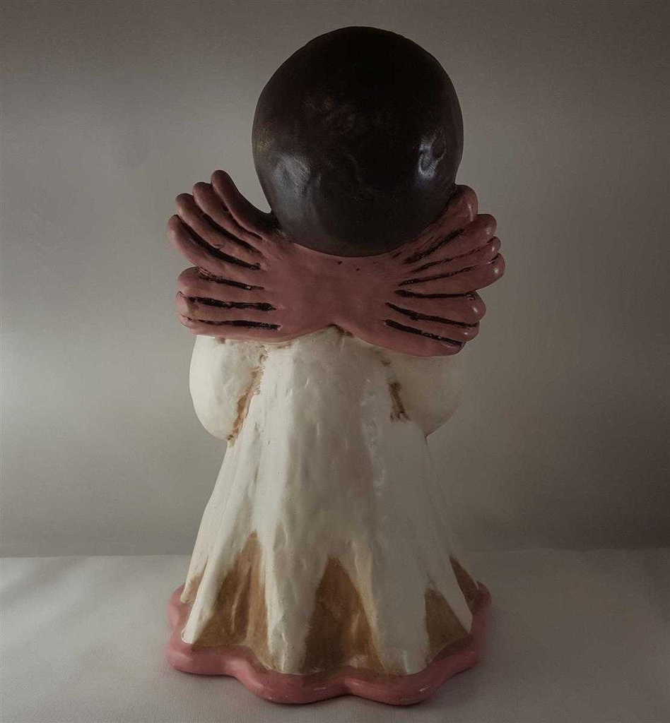 [45813563] Kerzenhalter Figur Skulptur Thun Bozener Bozner Engel Weiß gebraucht - sehr gut Bild 3