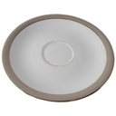 [45813578] Untertasse für Kaffee Goldrand 14,5 cm Hertel Jacob Rehau grau gebraucht - akzeptabel Bild 2