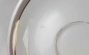 [45813578] Untertasse für Kaffee Goldrand 14,5 cm Hertel Jacob Rehau grau gebraucht - akzeptabel Bild 3