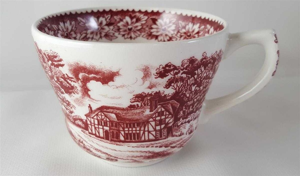 [45813583] Kaffeetasse Tasse Grindley English Country Inns Rot Bild 3