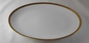 [45813589] Servierplatte Speiseplatte Fleischplatte Steakplatte Goldrand Golddekor 31,7x22,7 cm Eschenbach Alte Formen W5945 gebraucht - gut Bild 4