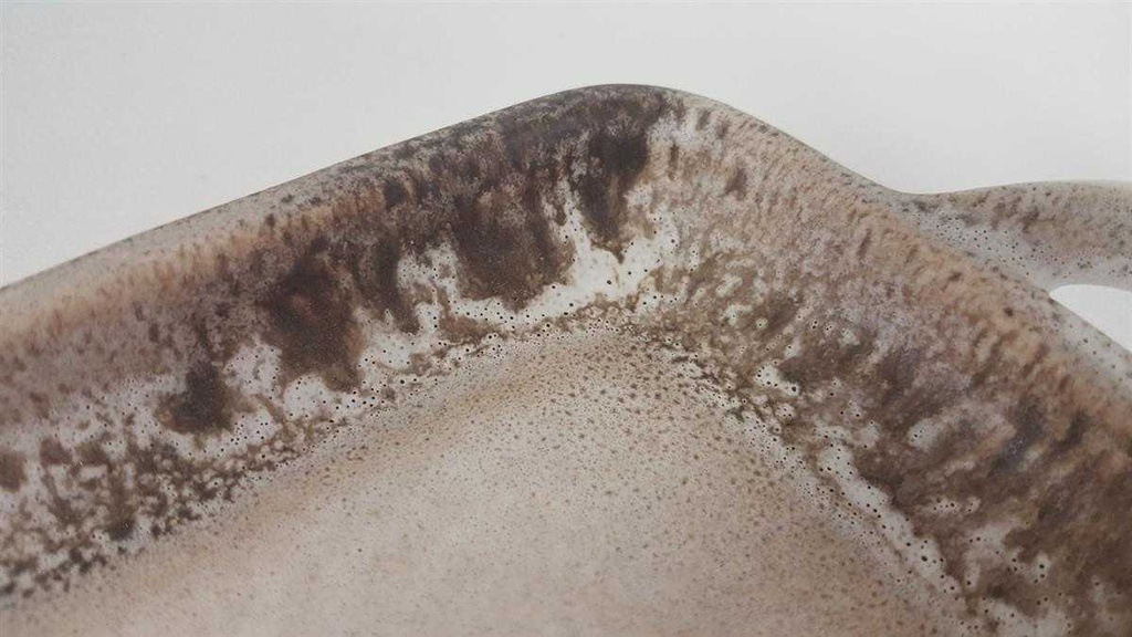 [4581359] Kaffeekanne Kanne Tablett Silberdistel Fayencen Sahara gebraucht - sehr gut Bild 4