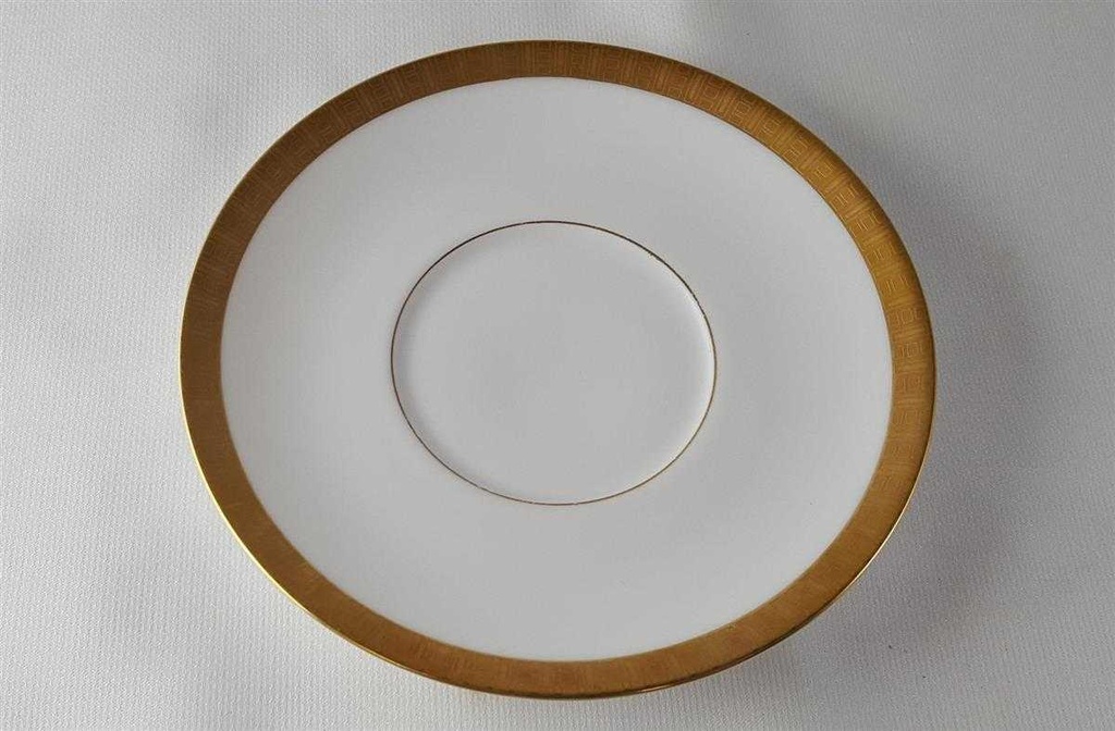 [45813591] Untertasse für Kaffee Goldrand Golddekor 14,5 cm Eschenbach Alte Formen W5945 gebraucht - gut Bild 4