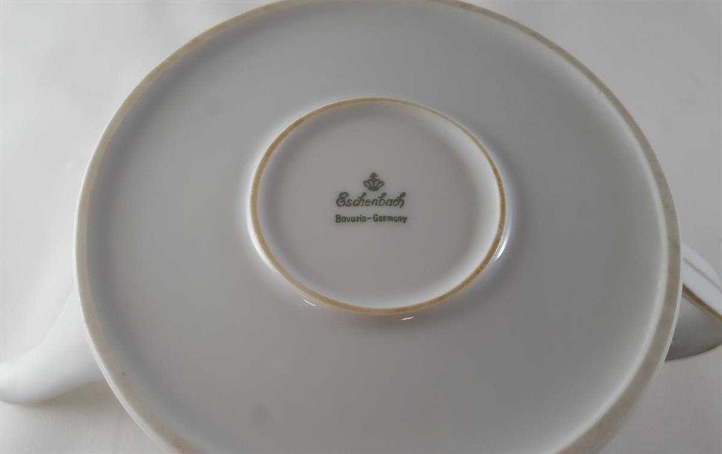 [45813592] Teekanne Goldrand Golddekor 1 L Eschenbach Alte Formen W5945 gebraucht - gut Bild 6