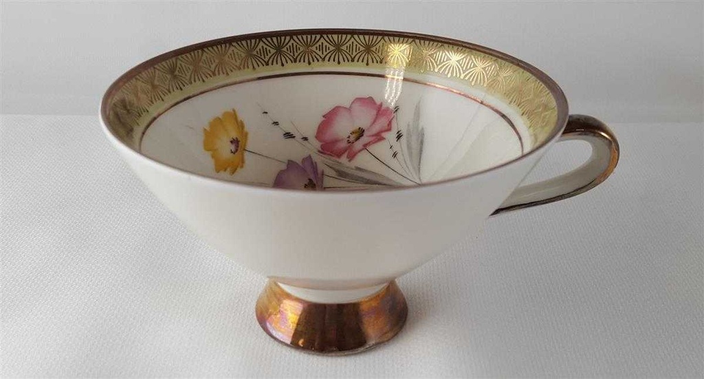 [45813600] Sammelgedeck 3tlg Winterling Marktleuthen Blumenmotiv bunt gebraucht - gut Bild 3