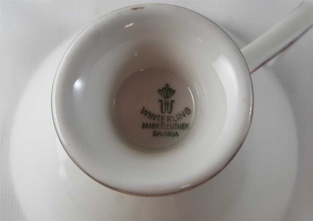 [45813600] Sammelgedeck 3tlg Winterling Marktleuthen Blumenmotiv bunt gebraucht - gut Bild 6