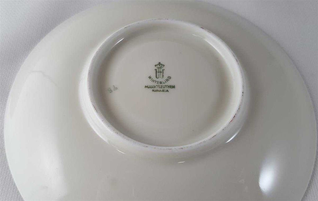 [45813600] Sammelgedeck 3tlg Winterling Marktleuthen Blumenmotiv bunt gebraucht - gut Bild 9