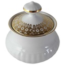 [45813602] Zuckerdose Golddekor Mitterteich Form 527 weiß mit Bild 2