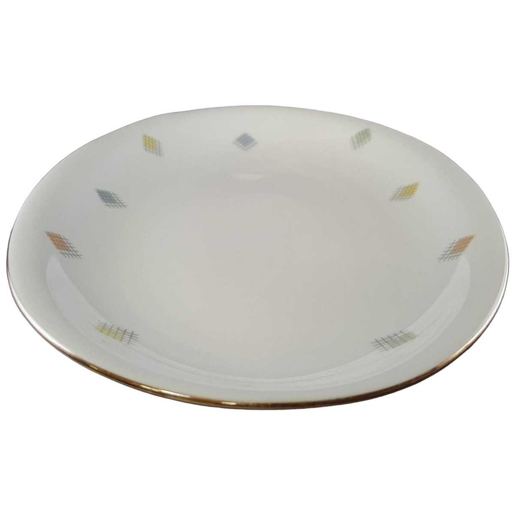 [45813607] Servierplatte Speiseplatte Fleischplatte Steakplatte 31x21,2 cm Seltmann Weiden Liane Rautendekor 23559 Bild 2