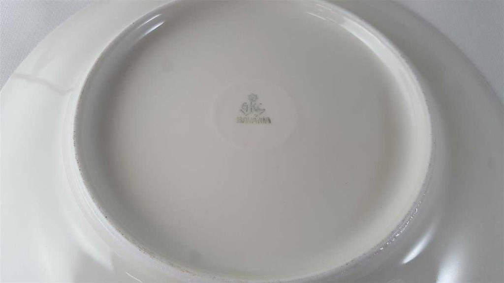 [45813609] Sammeltasse 3tlg GKC Bavaria Gold Rubinrot gebraucht - gut Bild 8
