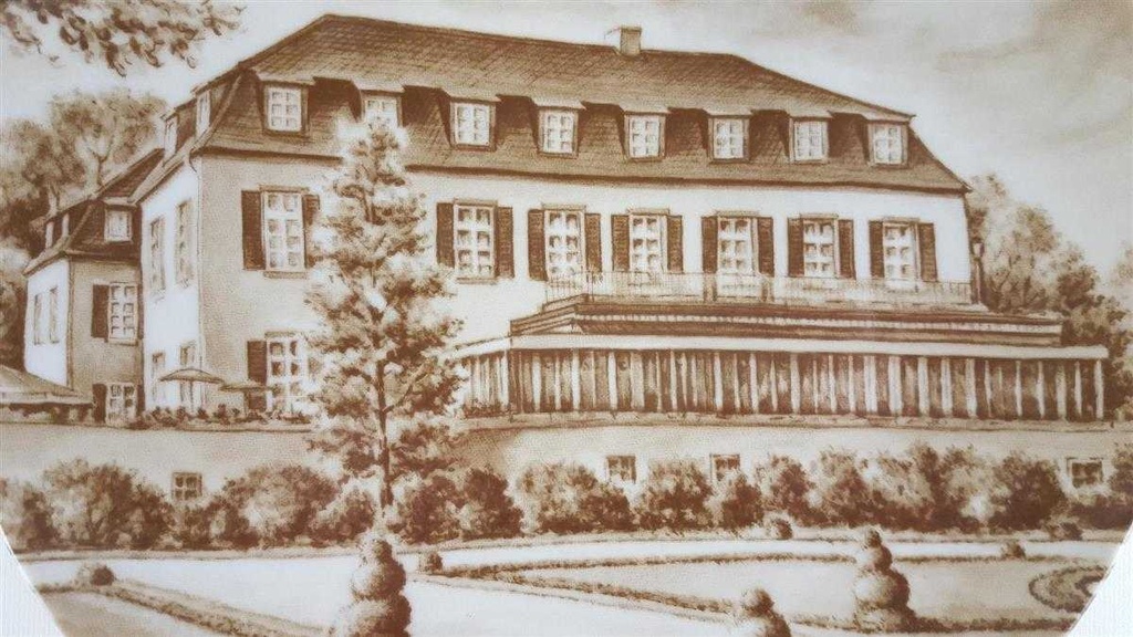 [4581361] Heimatteller AK Kaiser Porzellan Wandteller Gelsenkirchen 9.Motiv Wasserschloß Berge gebraucht - sehr gut Bild 3