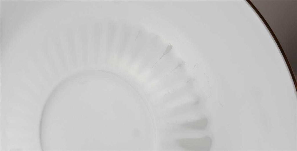 [45813618] Untertasse für Kaffee Golddekor 14,7 cm Mitterteich Form 527 weiß mit Bild 4