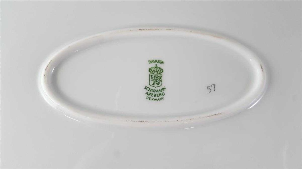 [45813622] Speiseplatte 30,7x19,8 cm Schumann Arzberg Form Dresden Dresdner Blume Empress Bild 4