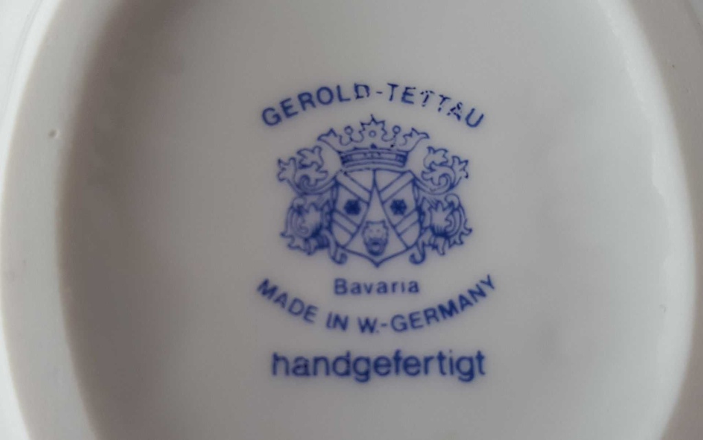 [45813625] Deckeldose Gerold & Co Blumen gebraucht - sehr gut Bild 8