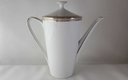 [45813632] Kaffeekanne Kanne Goldrand 1,2 L Hertel Jacob Rehau grau gebraucht - gut Bild 3