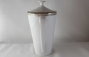 [45813632] Kaffeekanne Kanne Goldrand 1,2 L Hertel Jacob Rehau grau gebraucht - gut Bild 4