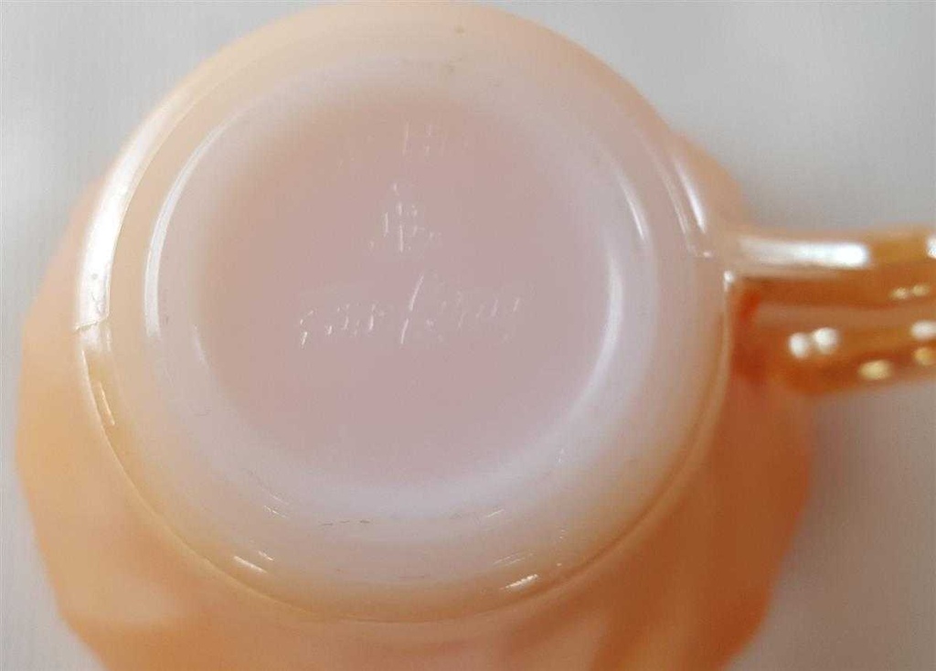 [45813652] Mokkatasse Tasse Espressotasse Anchor Hocking Fire King gebraucht - gut Bild 6
