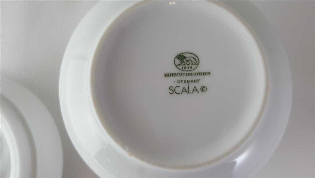 [45813675] Zuckerdose Hutschenreuther Scala Weiß Bild 6