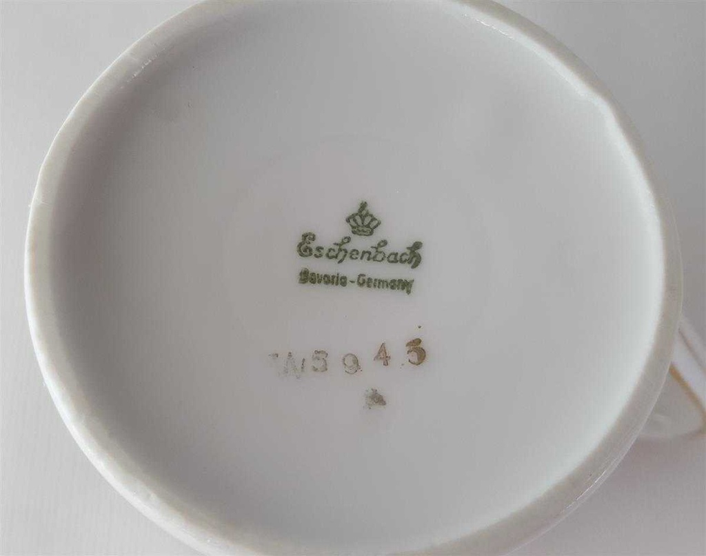 [45813686] Milchkännchen Goldrand Golddekor Eschenbach Alte Formen W5945 gebraucht - sehr gut Bild 4