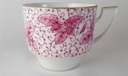 [45813694] Kaffeetasse mit Untertasse Tasse Goldrand 2tlg Pirkenhammer Rosa Blumendekor Blumen Bild 3