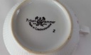 [45813694] Kaffeetasse mit Untertasse Tasse Goldrand 2tlg Pirkenhammer Rosa Blumendekor Blumen Bild 7