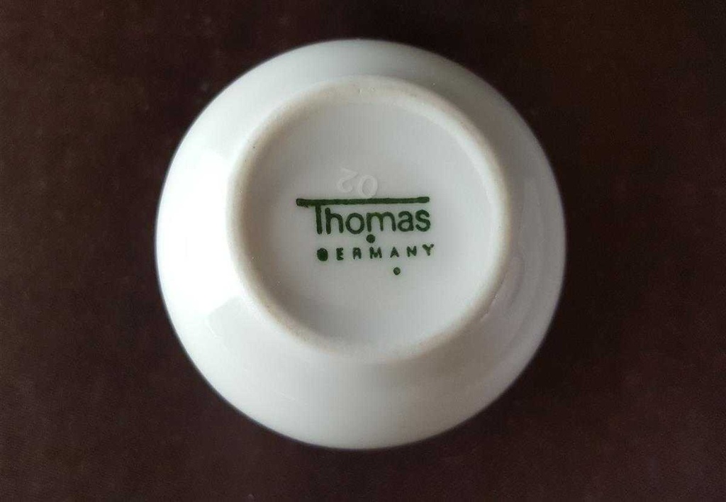 [45813696] Milchkännchen mini Thomas Blumenranke Weiß gebraucht - sehr gut Bild 6