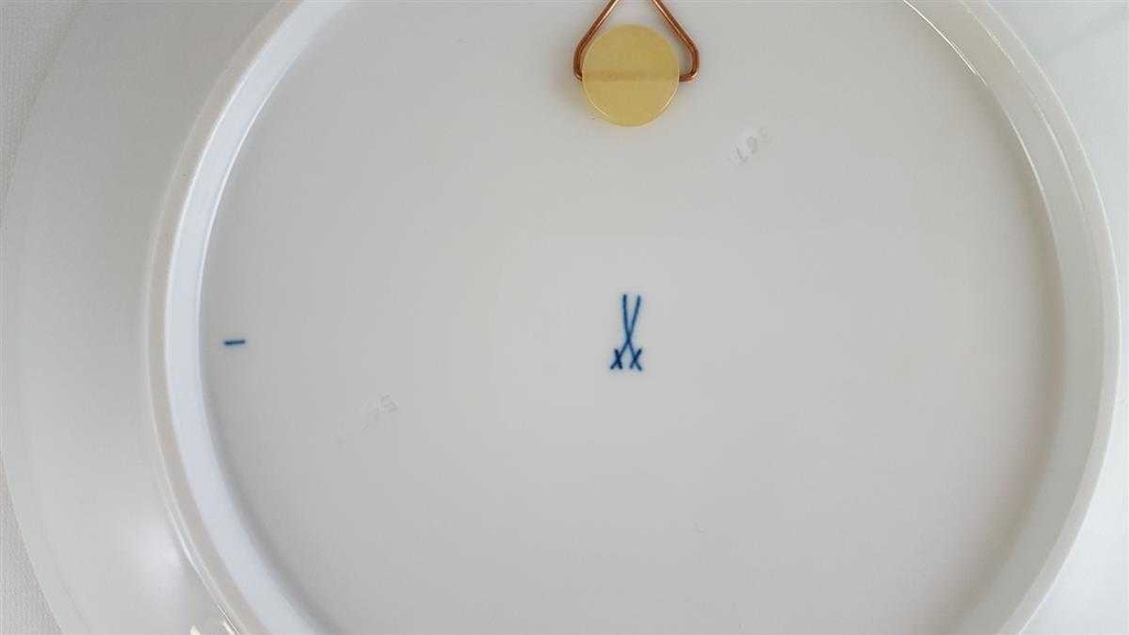 [4581370] Wandteller Meissen gebraucht - sehr gut Bild 3