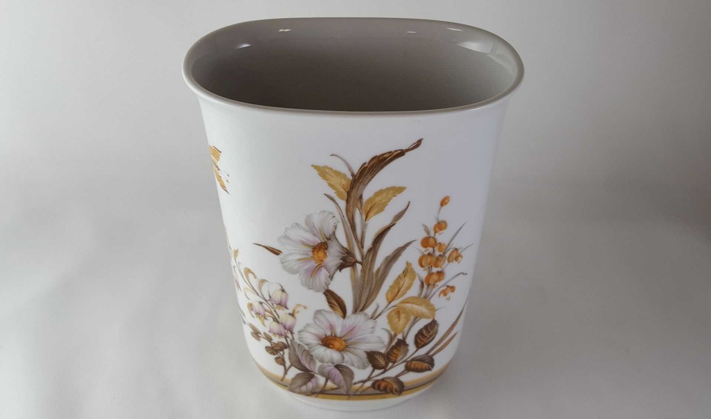 [45813708] Vase Dekorative 18,2 cm AK Kaiser Porzellan Blumen gebraucht - sehr gut Bild 5