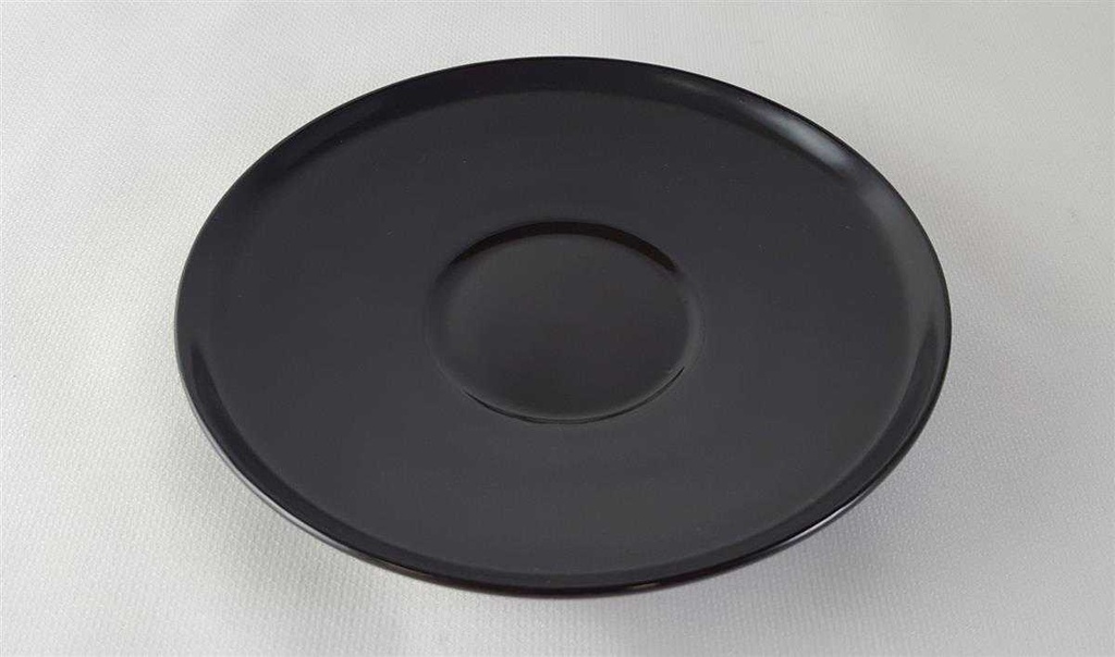 [45813715] Untertasse für Tee/Kaffee 14,3 cm Rosenthal Variation weiß schwarz gebraucht - sehr gut Bild 3