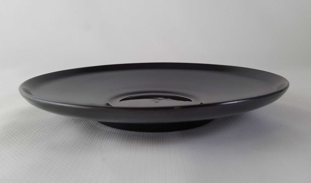 [45813715] Untertasse für Tee/Kaffee 14,3 cm Rosenthal Variation weiß schwarz gebraucht - sehr gut Bild 4
