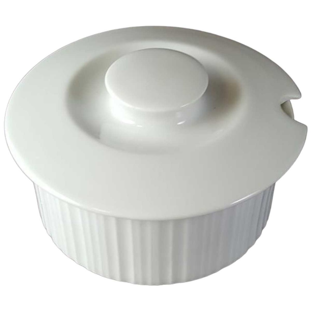 [45813719] Zuckerdose Rosenthal Variation weiß schwarz gebraucht - sehr gut Bild 2