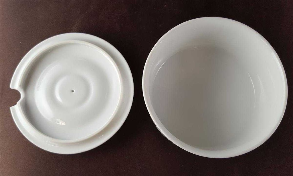[45813719] Zuckerdose Rosenthal Variation weiß schwarz gebraucht - sehr gut Bild 4