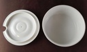 [45813719] Zuckerdose Rosenthal Variation weiß schwarz gebraucht - sehr gut Bild 4