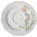 [45813728] Untertasse für Kaffee Tee/Kaffee 15,3 cm Villeroy & Boch Gallo Secunda Roter Mohn gebraucht - akzeptabel Bild 2