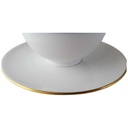 [45813730] Sauciere mit Teller Goldrand 1tlg Schumann Arzberg Form 1700 Echt Cobalt Bild 2