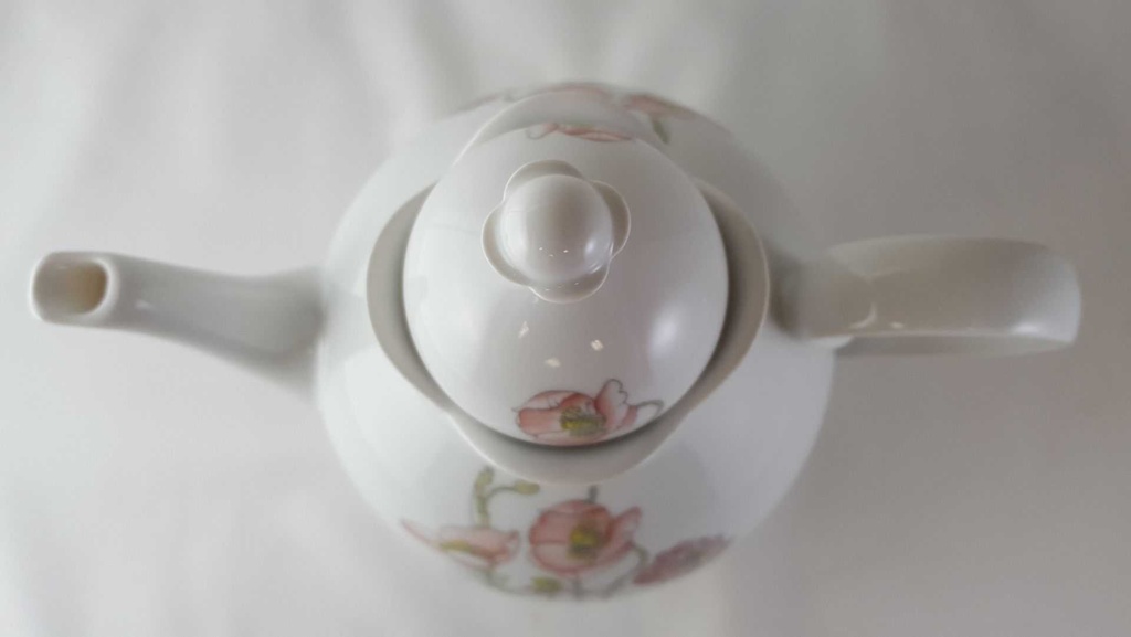 [45813733] Teekanne 1,4 L Villeroy & Boch Gallo Secunda Roter Mohn gebraucht - sehr gut Bild 6