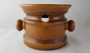 [45813738] Teekanne Stövchen Staffel Gerz Gerzit Stoneware Braun gebraucht - gut Bild 2