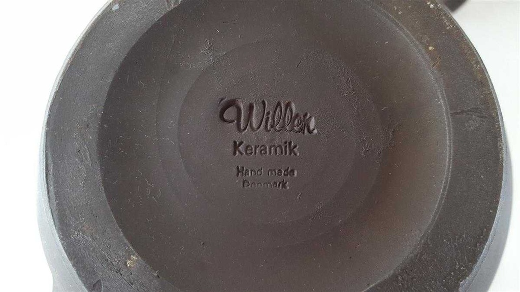 [45813746] Kanne handbemalt 1,5 L Willer Keramik Blau gebraucht - sehr gut Bild 11