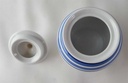 [45813752] Zuckerdose Marienbad Ingres Weiss Blaue Ringe gebraucht - sehr gut Bild 3