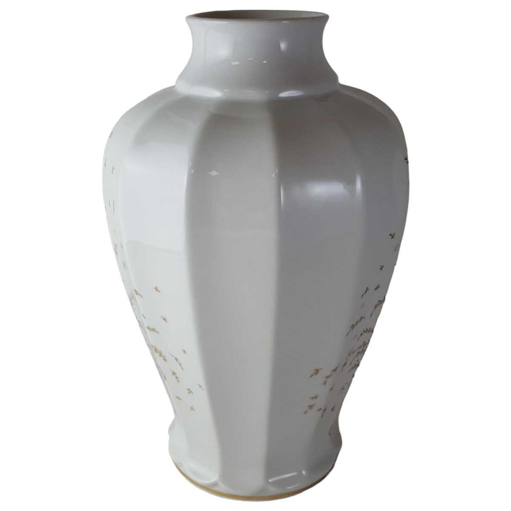 [45813755] Vase Dekorative 25 cm Gilde Blumen Rosa gebraucht - sehr gut Bild 2