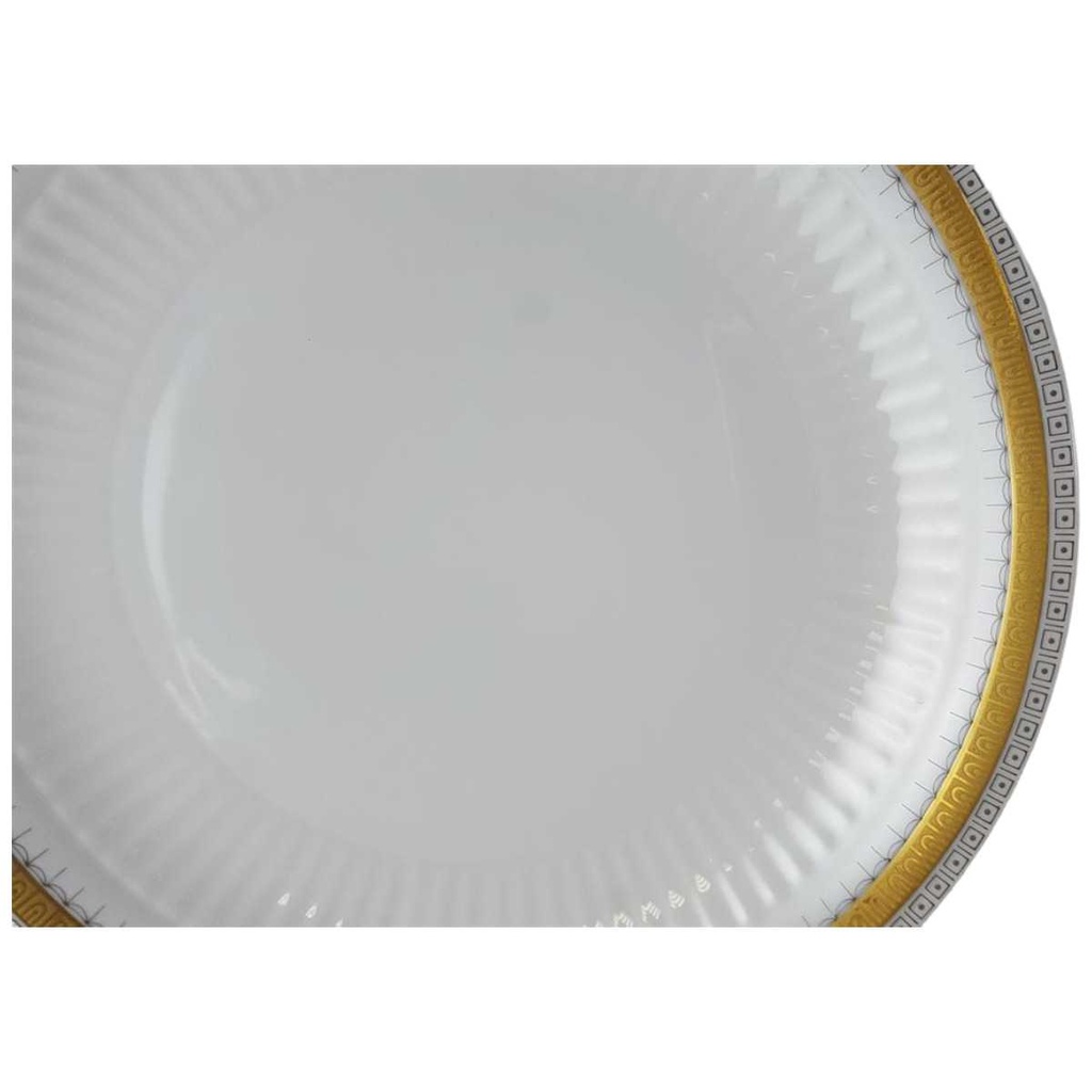 [45813765] Kuchenteller Dessertteller Frühstücksteller 19,7 cm Seltmann Weiden Vohenstrauß Grau Gold Dekor Bild 2
